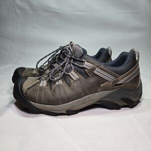 KEEN Targhee II Low Waterproof Hiking Shoes Boots Mens 10 Brown Outdoor Gorpcore